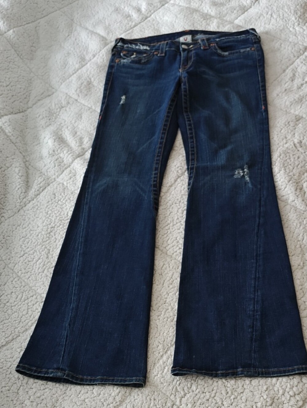 True Religion Y2K  Joey Like New 💙 Made In USA - Picture 7 of 16